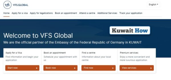 How to apply for Germany visa from Kuwait