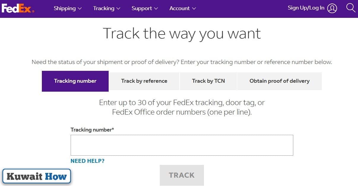 Fedex Tracking Kuwait: Convenient and Efficient Shipping