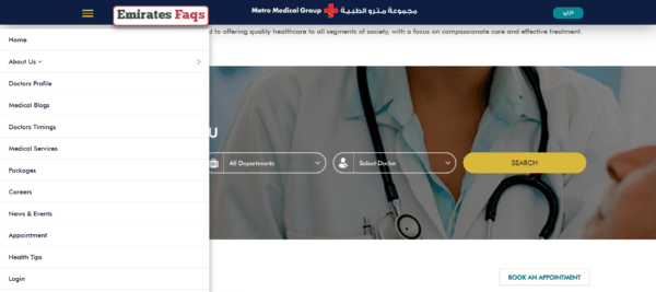How to book an appointment to visit Super Metro Salmiya